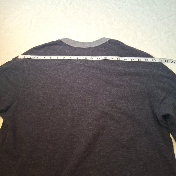 Todd Snyder NY Mens Henley Sz XL Baselayer Preppy Normcore Western Neutral - Picture 15 of 16